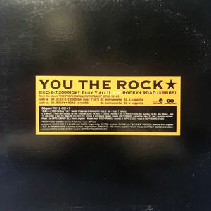 i 12インチ YOU THE ROCK 超楽C-E-Z 2000 LP レコード 5点以上落札で送料無料