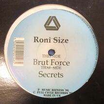 i 12インチ Roni Size Brut Force Secrets LP レコード 5点以上落札で送料無料_画像1