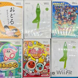 E47［動作未確認］Wii ゲームソフト まとめて たくさん マリオパーティ8/Fit/マリオ/ カービィ/ほかの画像4