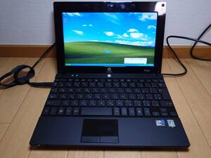 HP Mini 5101 VS587PC#ABJ Atom N280(1.66GHz) RAM 2GB ストレージ SSD 128GB 10.1inch (バッテリ難あり、ジャンク)