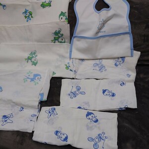  cloth diapers ... diapers wheel diapers animal pattern bed‐wetting Showa Retro antique pretty 