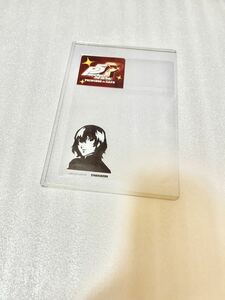 Persona 5 Royal Princess Cafe Limited Clear Book Marker Akichi Goro