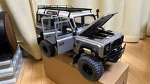 TRAXXAS TRX4 RTR Difender 110 ベース XTRA SPEEDプラボディ フルカスタム カスタムパーツ多数 4WD トラクサス ディフェンダー_画像5