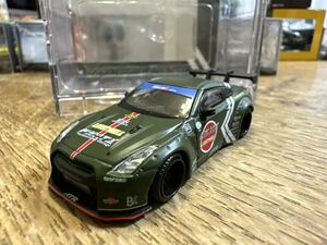 024 MINI GT 1/64 LB★WORKS NISSAN GT-R R35 Type 1 Rear Wing Ver.1 Zero Fighter Special MGT00007-R 日産 ニッサン 零戦 零式