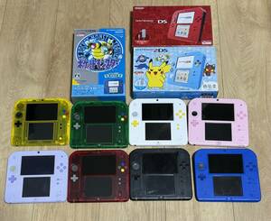 * Nintendo 2ds* all 11 kind * Pocket Monster red blue green Pikachu *3 pcs accessory have * limitation version all have * all operation verification settled * prompt decision have *