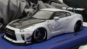 メイクアップ 1/18 LB WORKS GT-R Type 1.5 Special Edition 2017（マットグレー）【EML020B】限定５０台 リバティーウォーク