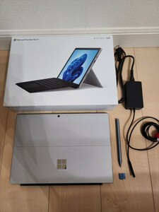 Microsoft Surface Pro7+ type cover including in a package 11th Gen Intel Core i5 128GB 8GB RAM Platinum[ Junk ]