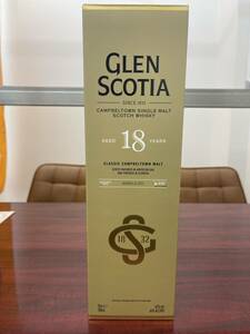 【大黒屋】【未開栓】GLEN SCOTIA グレンスコシア 18年 アロマティック＆スパイシー ウイスキー 700ml 46% 