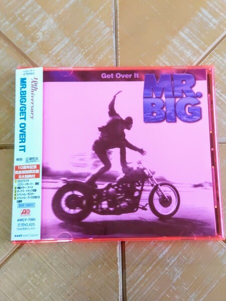MR.BIG ミスター・ビッグ CD「ゲット・オーヴァー・イット」(10周年記念 完全初回限定盤 5大特典付)