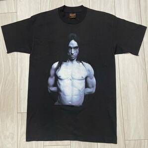 激レア 未着用品 iggy pop バンT tee Vintage US Tシャツ 90s ヴィンテージ USA BROCKUM USA製 シングルステッチ The Stooges Punk rock