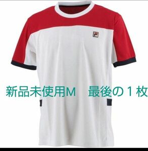 新品未使用　フィラ　FILA　テニス　ウェア　メンズ　ゲームシャツM