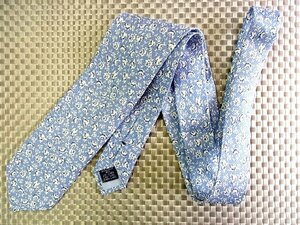 ★RB1005★【刺繍・花 植物 柄】メーカーズシャツ鎌倉【美品】ネクタイ