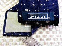 ★RB1014★【刺繍・象 ゾウ 動物 ドット 柄】Pizzi【美品】ネクタイ_画像2