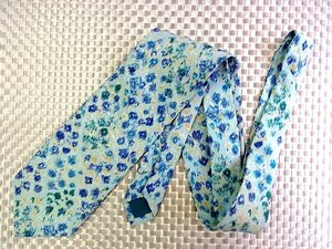 ★RB1160★【花 植物 柄】ノリコカズキ【美品】ネクタイ