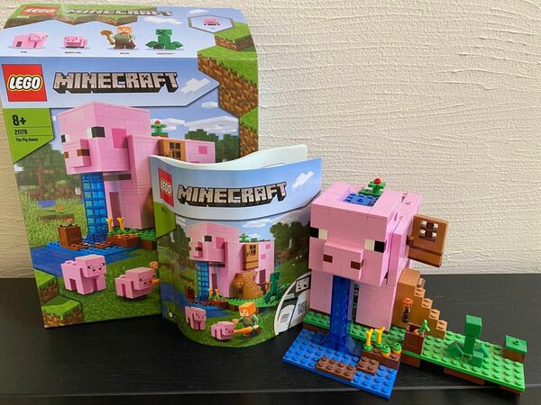 LEGO Minecraft ブタのおうち