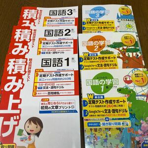 2024☆教育出版参考 国語の学習と積み上げプリント　6冊