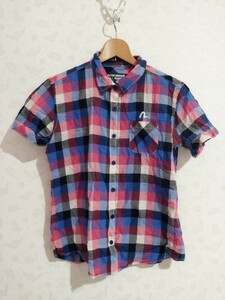 EVISU　エヴィス　EVISU UNIQUE　半袖シャツ　半袖　シャツ　トップス