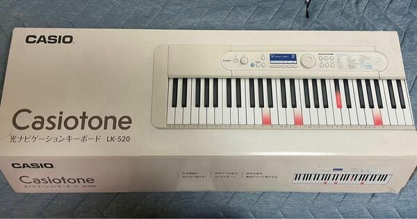 CASIO Casiotone 光ナビゲーションキーボードLK-520