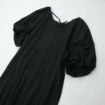 【即決】21ss 美品*1.2万 グリーンレーベル｜大人シック♪バルーンワンピース ブラック（green label relaxing）_画像6