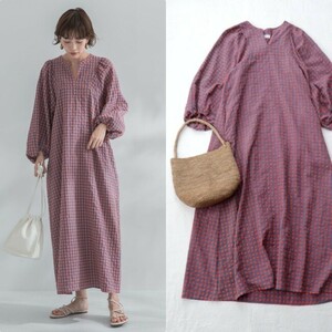 【即決】美品*1.2万 F by ROSSO｜大人かわいい♪ギンガムチェックワンピース