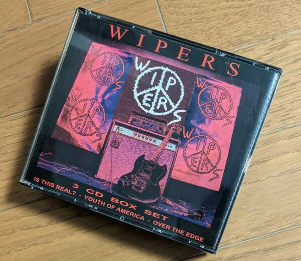 送料無料即決　Wipers / Box Set　輸入盤3CDボックス　リマスターアルバム3枚組　Nirvana Steve Albini Shellac スティーブ・アルビニ