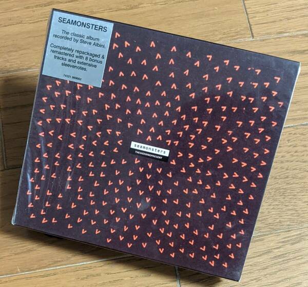 送料無料即決　The Wedding Present / Seamonsters 2001年リマスター盤・ボーナストラック8曲　輸入盤CD　Steve Albini Shellac アルビニ