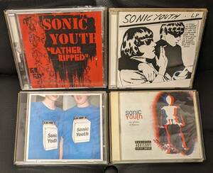 送料無料即決　 Sonic Youth / 輸入盤CD アルバム4枚セット　Fuji rock フジロック Kim Gordon キム・ゴードン nirvana