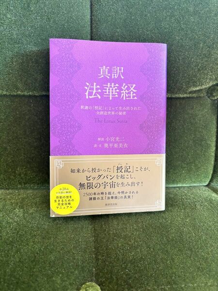 真訳法華経　釈迦の「授記」によって生み出された全創造世界の秘密 小宮光二／解説　奥平亜美衣／訳・文