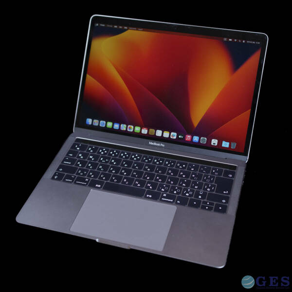 【KD16】MacBook Pro 2017 A1706 EMC3163 13インチ Intel Core i5-7267U 3.1GHz SSD256GB RAM8GB Touch Bar ACアダプター付属【中古品】