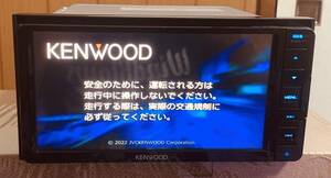  map data 2022 year made * Kenwood MDV-S709W Memory Navi *A006