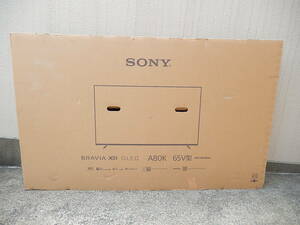 ＤＫ２１２■※ジャンク　不稼働　破損有り■テレビ■ソニー■ＢＲＡＶＩＡ　ブラビア■XRJ-65A80J■65V型■2022年製■(引/配