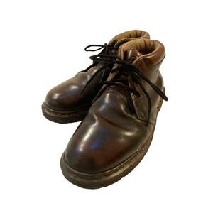 【80s】《Dr.Martens》 Mountain Boots ドクターマーチン 3ホール UK8 レザー ヴィンテージ ENGLAND製