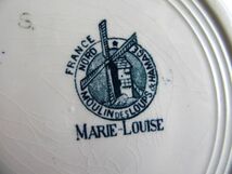 （仏) ヴィンテージ　Moulin des Loups 23.0cm　Marie-Louise　深皿　ディスプレイ_画像8