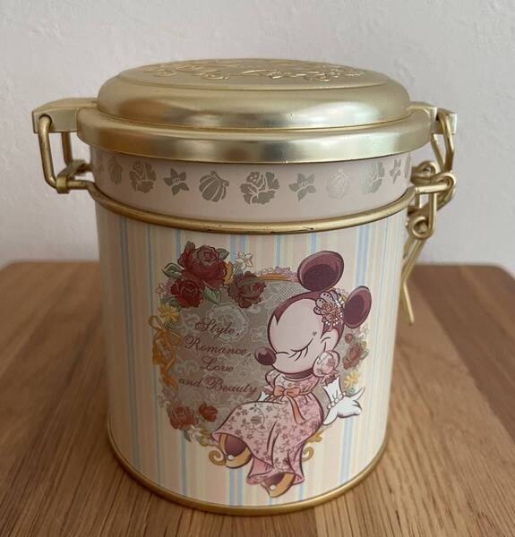 ◆◆ TDS ミニー 紅茶缶 空き缶 東京ディズニーシー ミニーマウス ディズニーランド TDS ◆◆