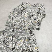 【美品】ISABEL MARANT ETOILE イザベルマラン エトワール 花柄 セットアップ ブラウス ティアード スカート 38_画像6