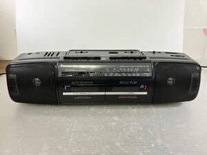 C15 RX-FT550 Panasonic ラジカセ レトロ 欠損ありテープ再生のみ両方確認済み