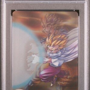 ★ PSA10 No.165 孫悟飯＆孫悟空 3Dレア ★ 森永 ドラゴンボール ウエハースカード ★ 鑑定品 美品 ★