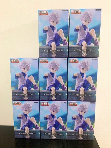 HUNTER×HUNTER ぬーどる　ストッパー　フィギュア　キルア 8体セット