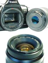 CE2 キヤノン フィルムカメラ Canon EOS Kiss PANORAMA EF 35-80 EF-100-300 現状_画像7