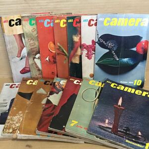 昭和28・29年発行　ARS camera　アルス　カメラ　14冊まとめて　当時物　レトロ雑誌