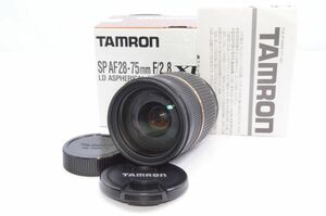 美品★TAMRON タムロン SP AF28-75mm F2.8 XR Di ペンタックス PENTAX用 A09P フルサイズ対応 標準ズームレンズ★元箱付き 05013