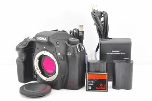 超美品★SIGMA シグマ SD1Merrill ボディ 4,600万画素 FoveonX3ダイレクトイメージセンサー(APS-C) デジタル一眼レフカメラ R1794