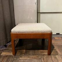 Vintage ヴィンテージ 天童木工 Tendo Haco Stool ハコ スツール オットマン 剣持勇 ラウンジチェア 60s 70s 80s 稀少 廃番_画像4