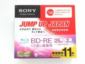 AC 13-6 未開封 SONY ソニー ブルーレイディスク Blu-ray Disc BD-RE Ver.2.1 11BNE1VWPS2 25GB くり返し録画用 180～130分