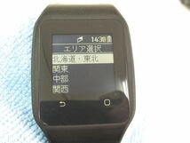 AD 1-16 Yupiteru ユピテル ゴルフナビ YG-Watch Fine 快感 腕時計 GPSナビ 動作確認済 ブラック 取扱説明書.充電USBケーブル付_画像9