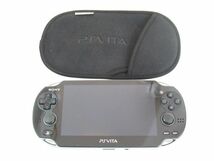 AD 1-2 SONY ソニー プレイステーション VITA PSVITA クリスタルブラック PCH-1000 XA01 動作確認済 箱.本体のみ_画像2