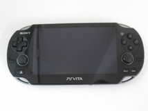 AD 1-2 SONY ソニー プレイステーション VITA PSVITA クリスタルブラック PCH-1000 XA01 動作確認済 箱.本体のみ_画像3