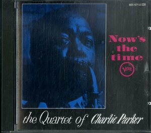 D00157488/CD/チャーリー・パーカー「Now's The Time」