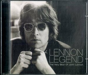 D00158539/CD/ジョン・レノン「 Lennon Legend (The Very Best Of John Lennon)(1997年・7243-8-21954-2-9)」