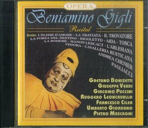 D00154021/CD/ベニャミーノ・ジーリ「ベニャミーノ・ジーリ リサイタル」
